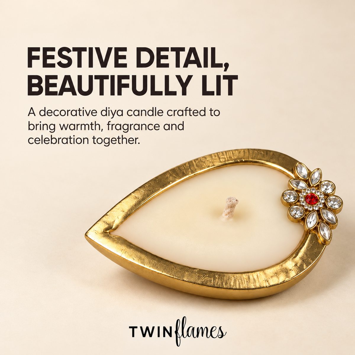 Shubh  – Fragrance Bar & Diya Candle Set