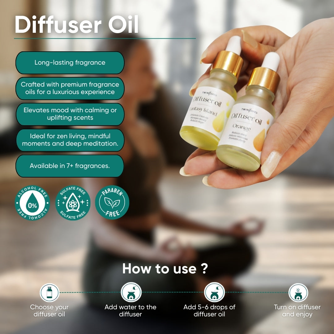 Sukoon Gift Box – Tea Light Diffuser Set with Oils & Candles