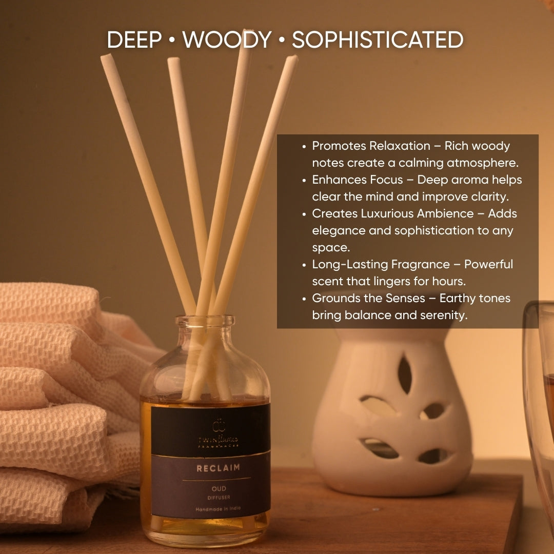 Mehfil Glow Box – Tea Light Diffuser, Oils, Reed Diffuser & Shot Glass Candle