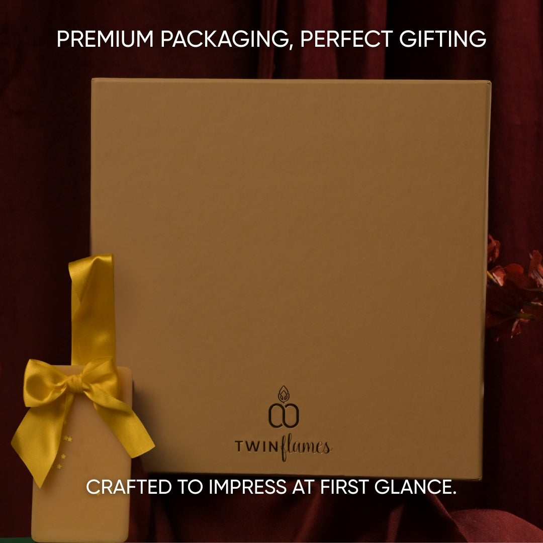 Mehfil Glow Box – Tea Light Diffuser, Oils, Reed Diffuser & Shot Glass Candle