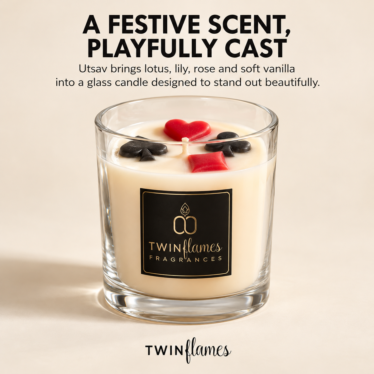 Tash – Candle, Diya & Mahjong Gift Set