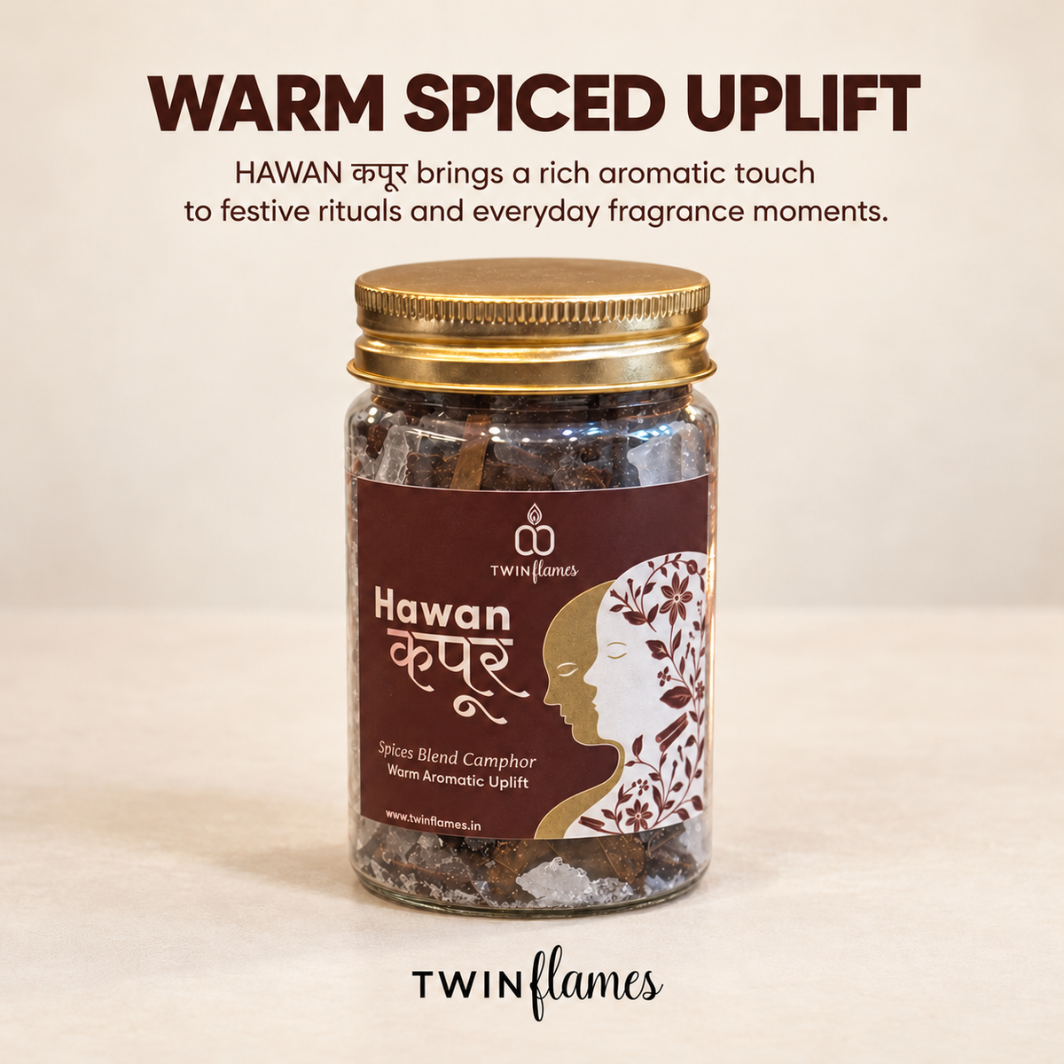 Aaradhya – Camphor, Fragrance Bar, Diffuser & Urli Candle Gift Set