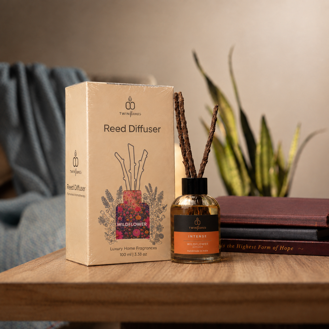 Wildflower Aroma Reed Diffuser – 100ml