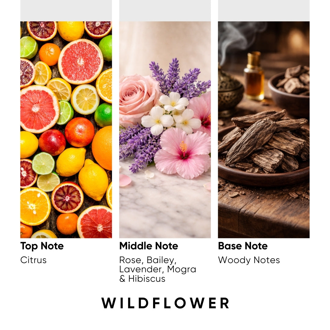 Intense – Wildflower Scented Affirmation Candle