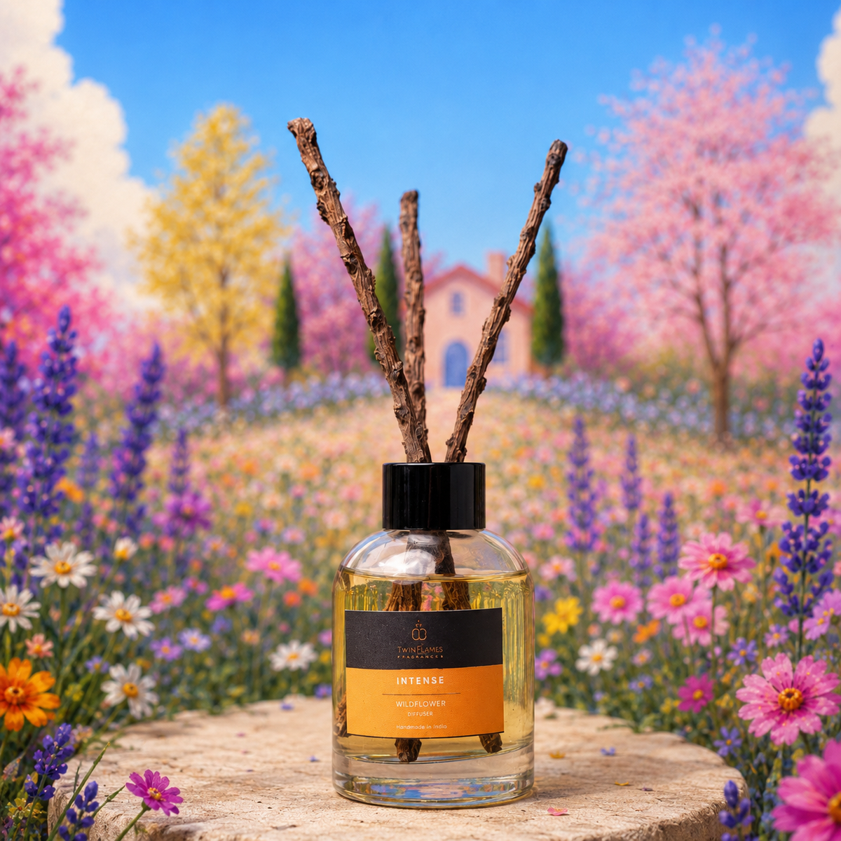 Wildflower Aroma Reed Diffuser – 100ml