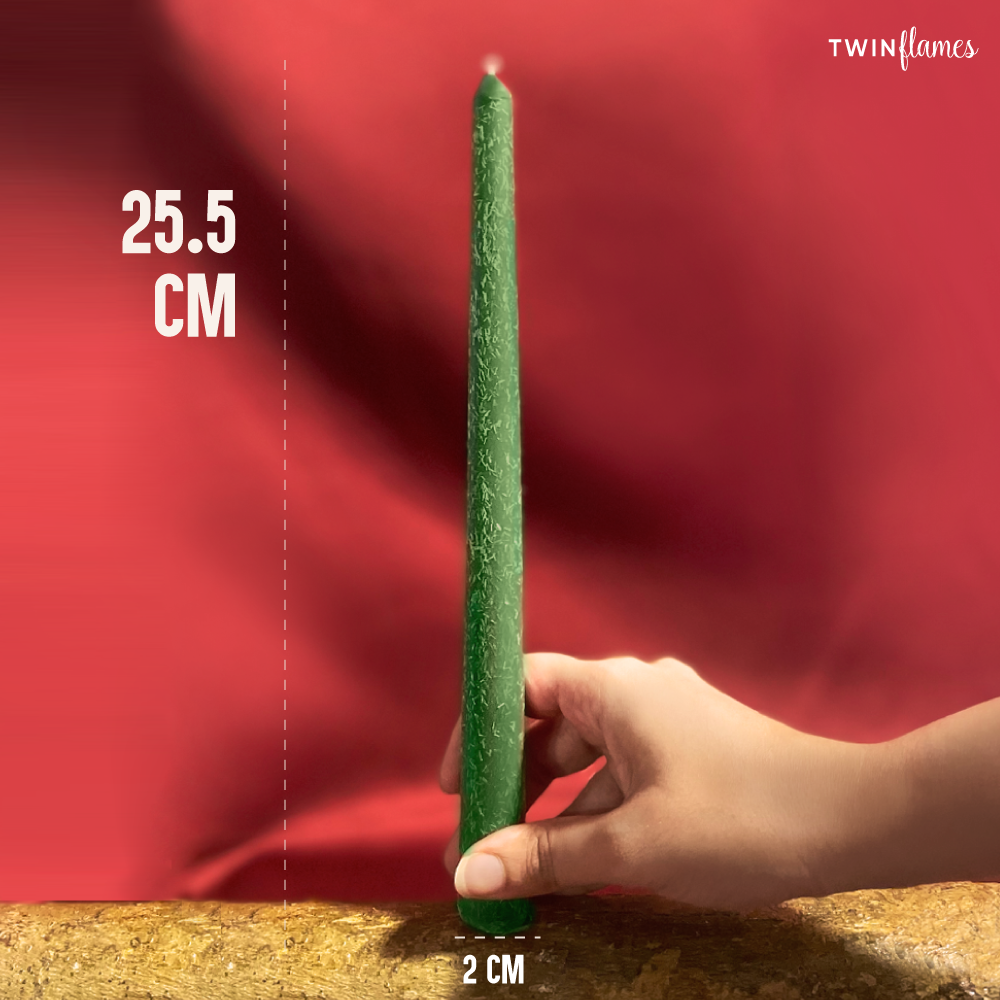 Taper Candles (Set of 6) Twin Flames India