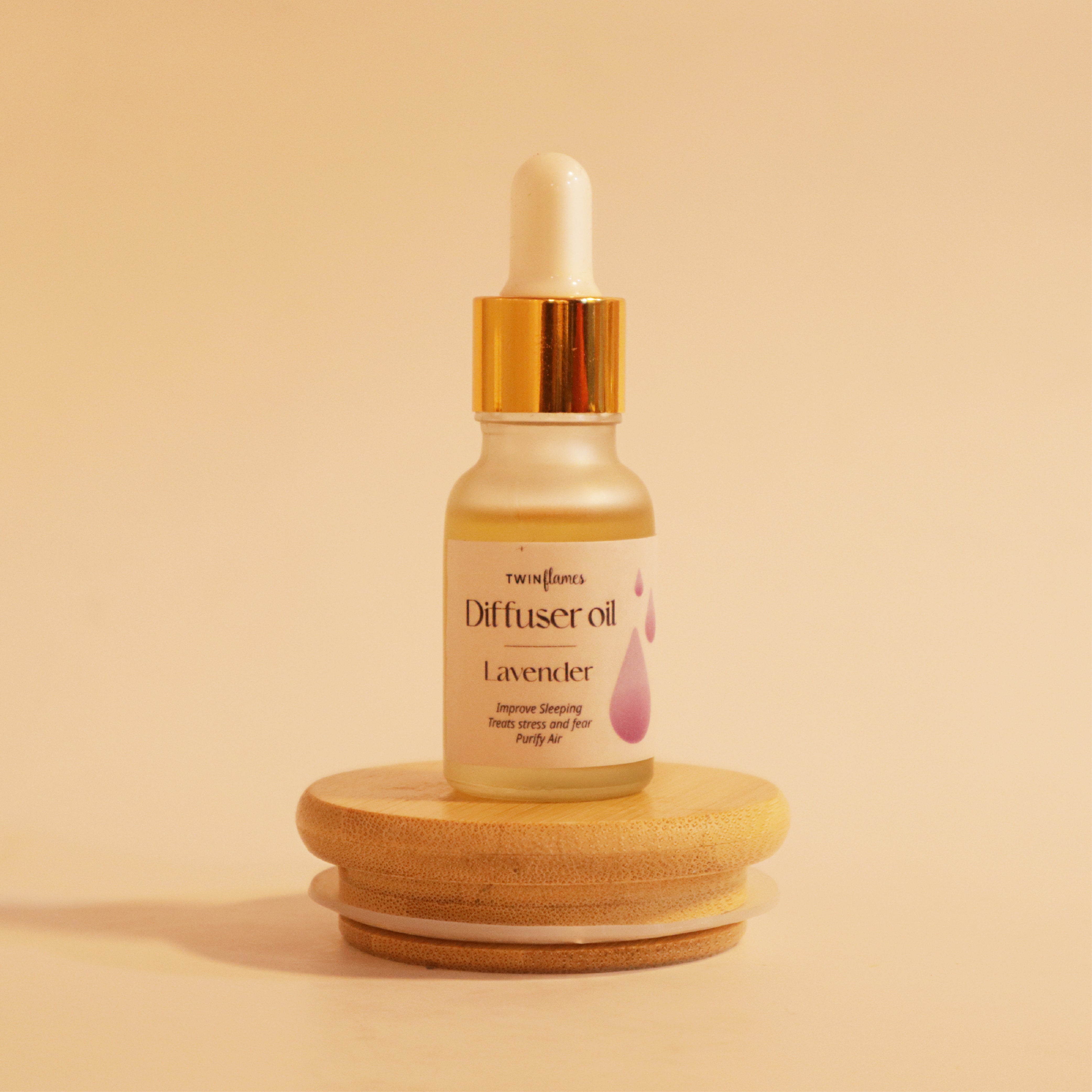Lavender Diffuser Oil Twin Flames India