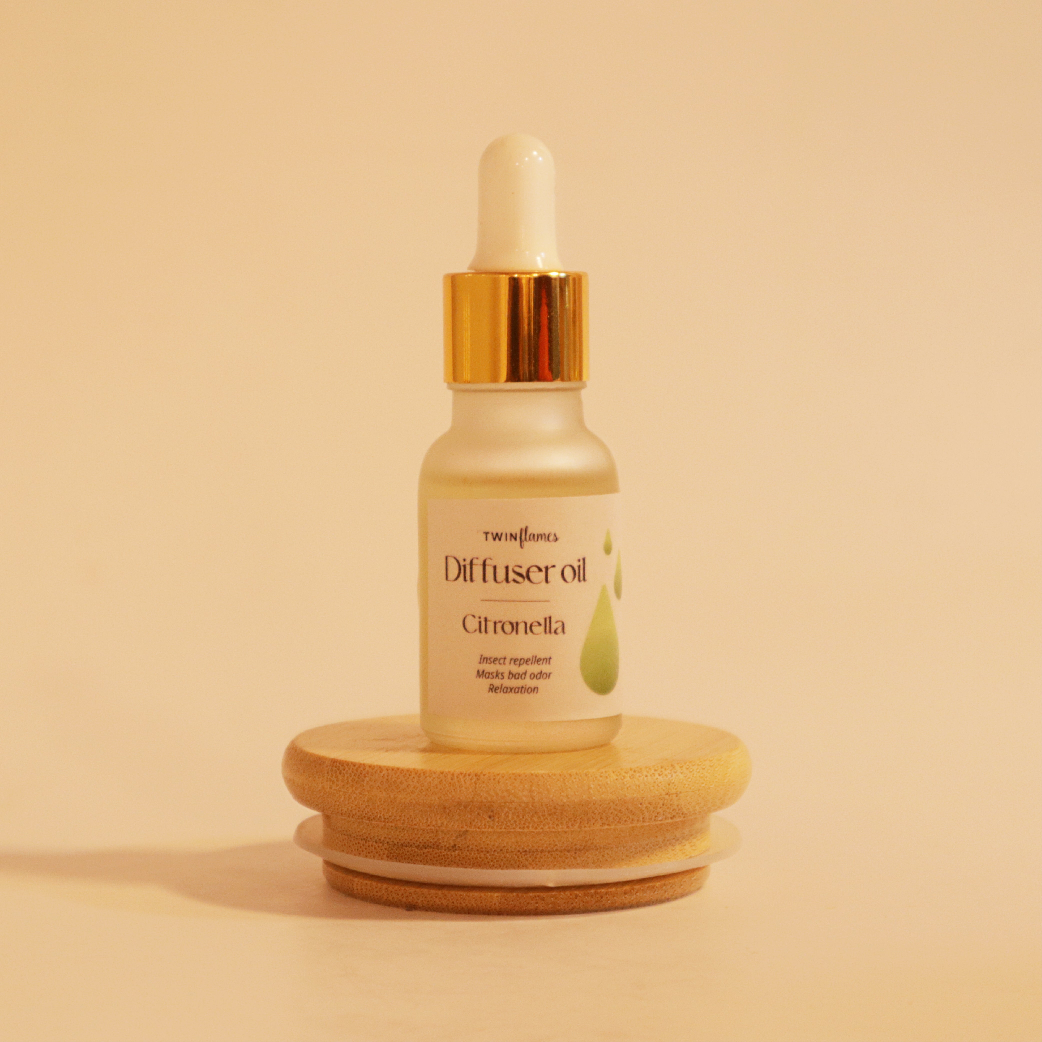 Citronella Diffuser Oil Twin Flames India