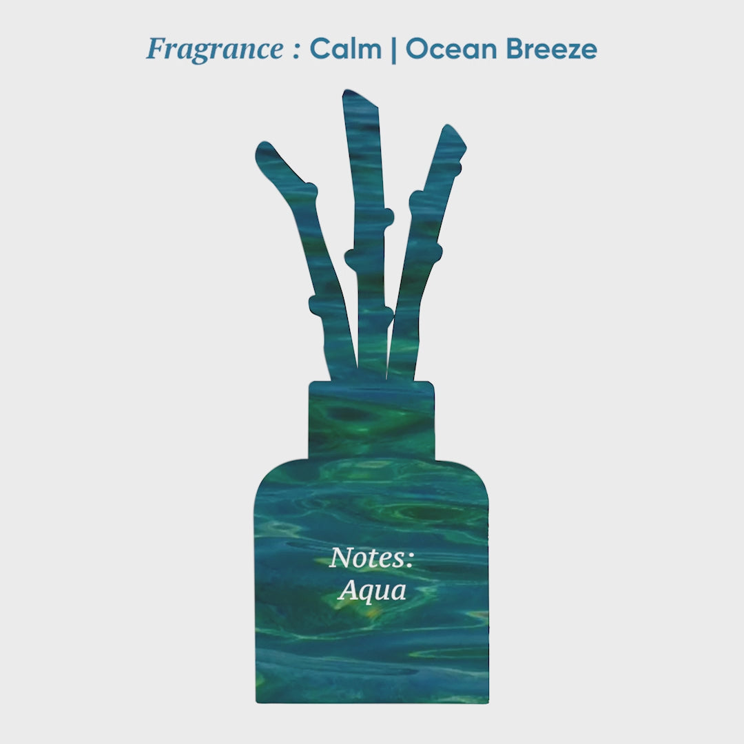 Ocean Breeze Aroma Reed Diffuser – 100ml