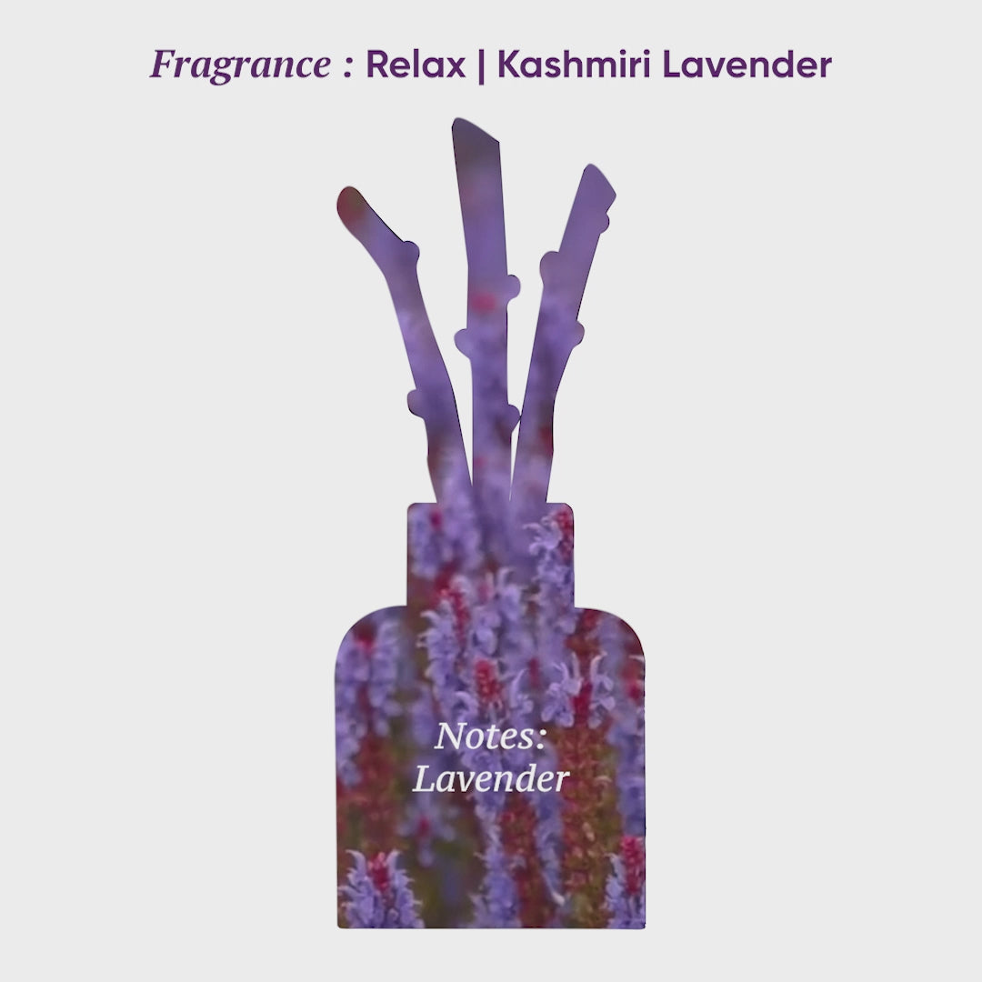 Kashmiri Lavender Aroma Reed Diffuser – 100ml