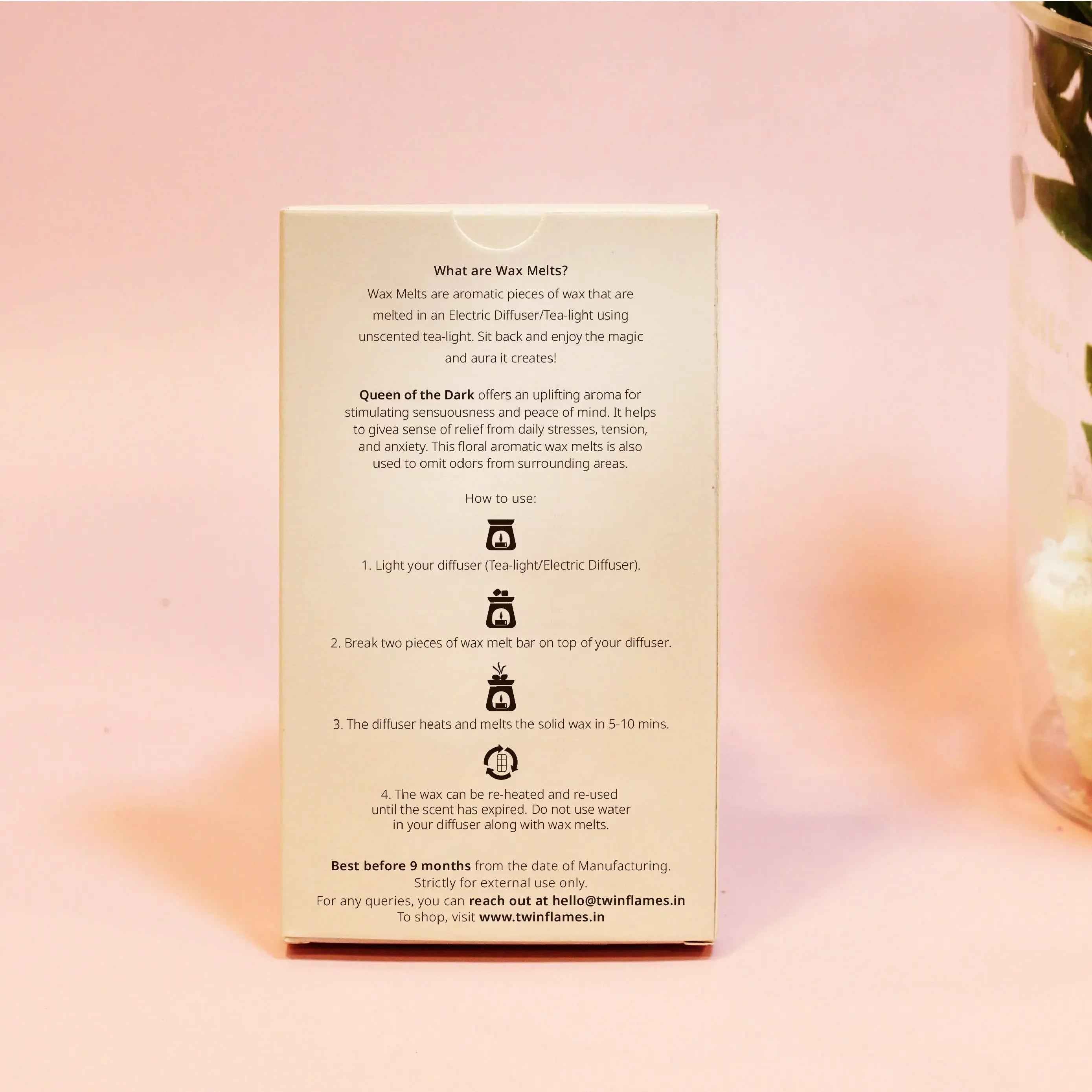 Queen of Dark Wax Melt Bar