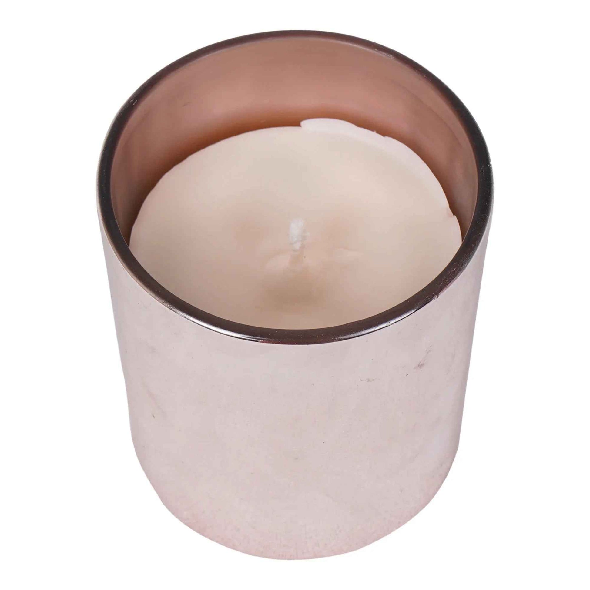 Metallic Soy Scented Jar Candles