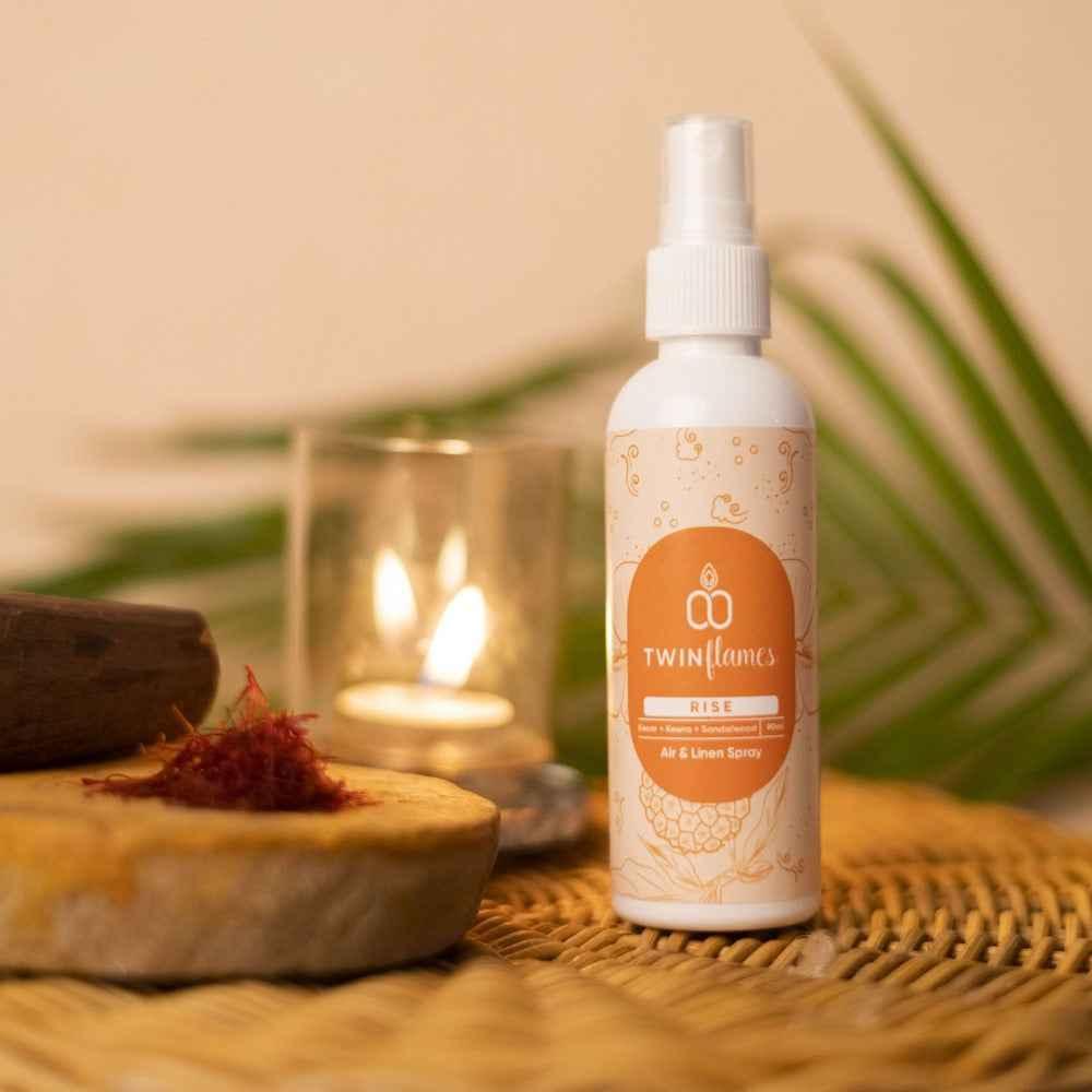 Rise Room Freshener (Kesar + Kewra + Sandalwood)